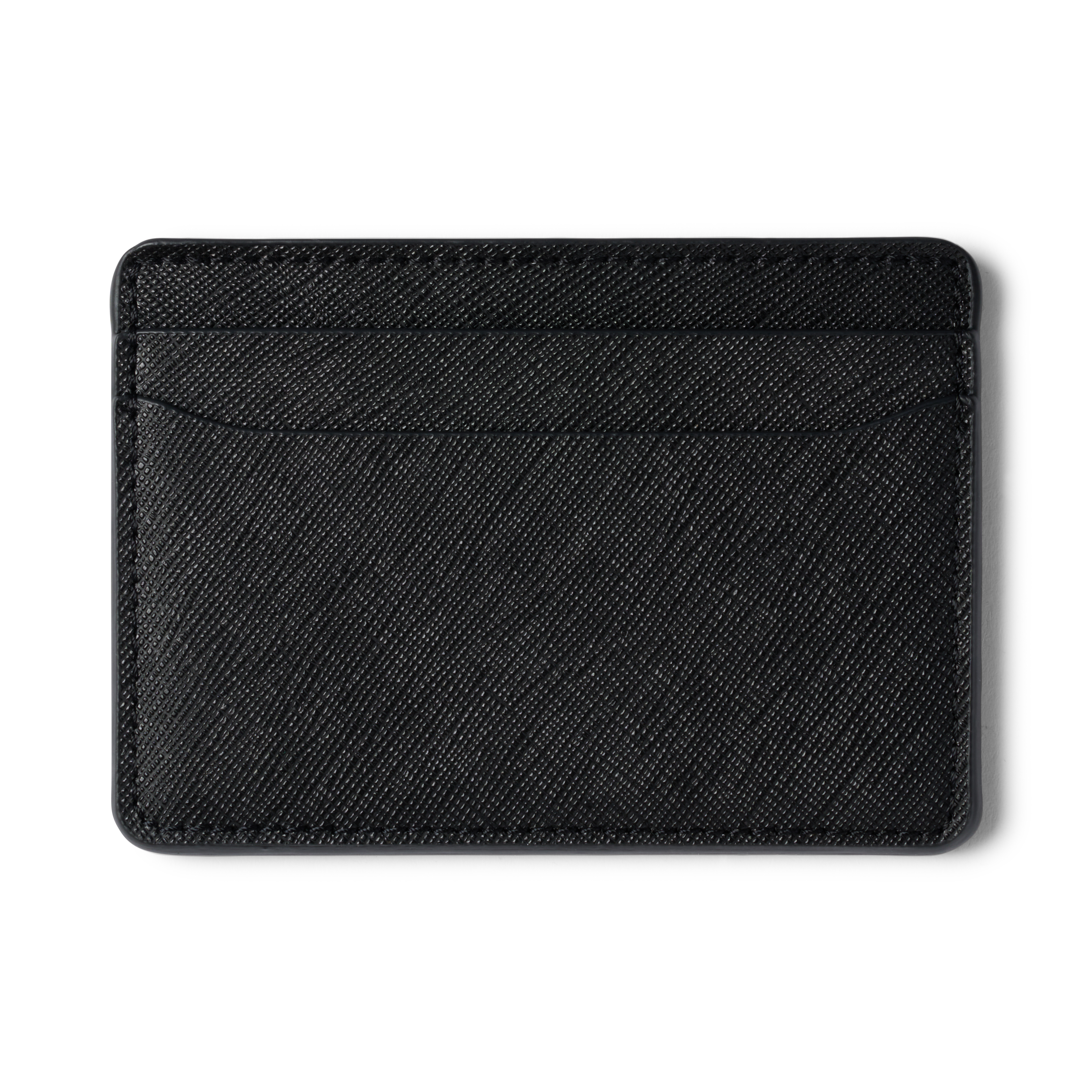 Kartenetui aus Saffiano-Kalbsleder