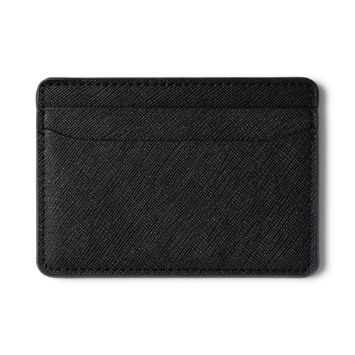 Kartenetui aus Saffiano-Kalbsleder